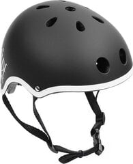 Детский велосипедный шлем SMJ Sport F501, черный цвет цена и информация | SMJ Sport Аксессуары для велосипедов | kaup24.ee