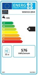 Surveboiler Wahlbach kraanikausi alla 15l slim UTS15 hind ja info | Boilerid | kaup24.ee