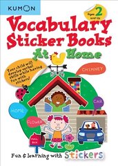 Vocabulary Sticker Books: At Home цена и информация | Книги для малышей | kaup24.ee
