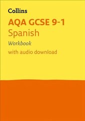 AQA GCSE 9-1 Spanish Workbook: Ideal for Home Learning, 2023 and 2024 Exams hind ja info | Noortekirjandus | kaup24.ee