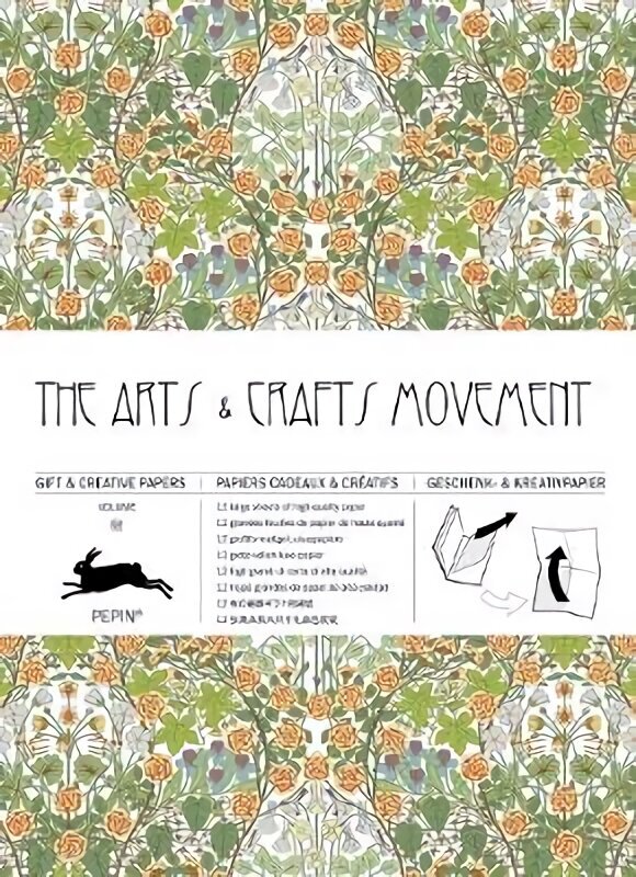 Arts and Crafts Movement: Gift & Creative Paper Book Vol 92 цена и информация | Tervislik eluviis ja toitumine | kaup24.ee