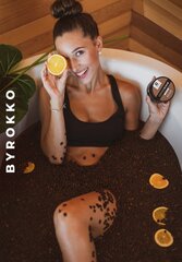 Byrokko Coffee Scrub vegan kohvi kehakoorija, 210 ml цена и информация | Скрабы для тела | kaup24.ee