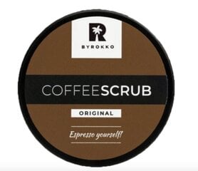 Веганский кофейный скраб для тела Byrokko Coffee Scrub, 210 мл цена и информация | Скраб | kaup24.ee