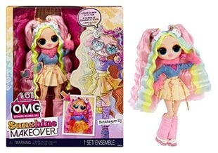 LOL Сюрприз OMG Sunshine Makeover Doll Doll - Bubblegum DJ - включает в себя изменение цвета ультрафиолетового цвета на солнце, множественные сюрпризы и сказочные аксессуары - отличный подарок для детей в возрасте 4 лет. цена и информация | Игрушки для девочек | kaup24.ee