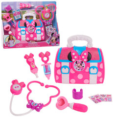 Suur meditsiiniline komplekt Disney Minnie Mouse Just Play, 8 tk hind ja info | Tüdrukute mänguasjad | kaup24.ee