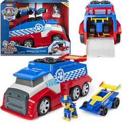 Laiendatav veoauto Pit Stop + ja figuur Chase sound Paw Patrol цена и информация | Игрушки для мальчиков | kaup24.ee