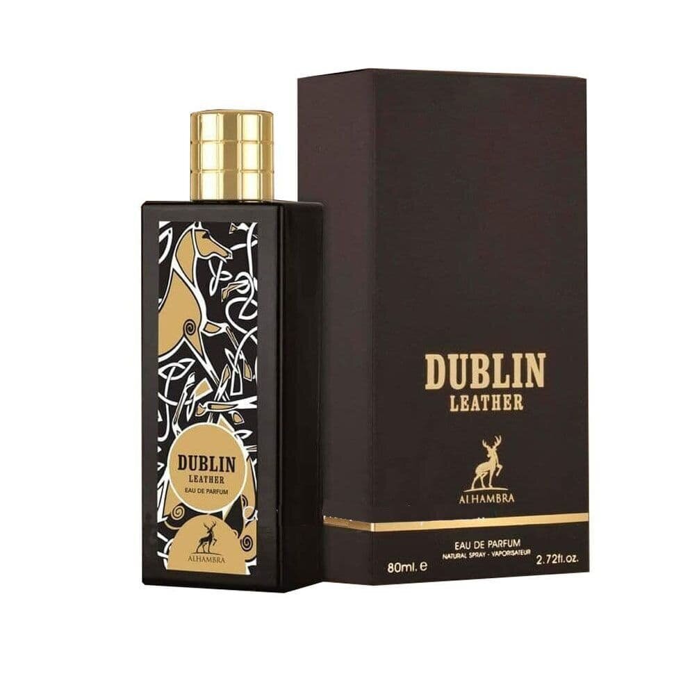 Lõhnastatud vesi Alhambra Dublin Leather EDP meestele/naistele, 80 ml hind ja info | Naiste parfüümid | kaup24.ee