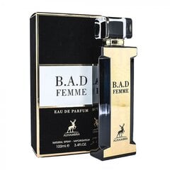 Lõhnastatud vesi Alhambra BAD Femme EDP naiste jaoks, 100 ml hind ja info | Naiste parfüümid | kaup24.ee