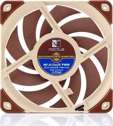 Kastventilaator Noctua NF A12x25 PWM цена и информация | Arvuti ventilaatorid | kaup24.ee