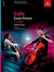 Cello Exam Pieces from 2024, ABRSM Grade 1, Cello Part & Piano Accompaniment цена и информация | Книги об искусстве | kaup24.ee