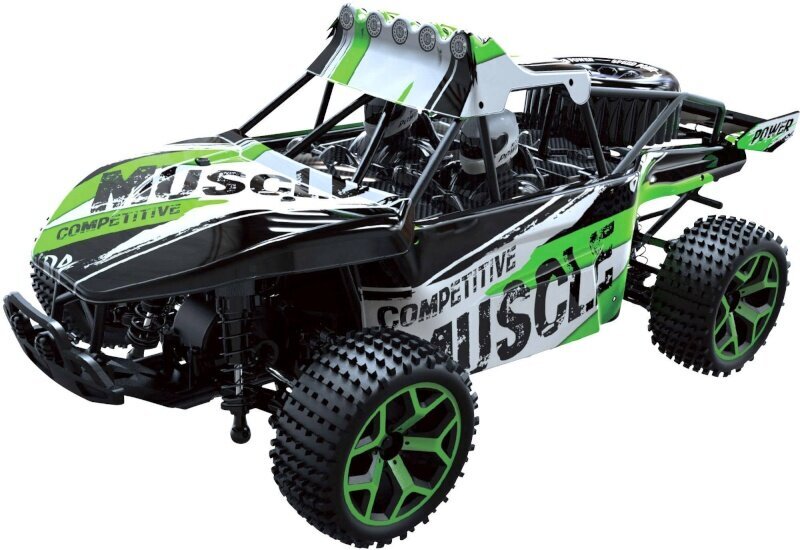 Amewi RC puldiauto Extreme D5 Buddy 1:18 4WD, roheline hind ja info | Poiste mänguasjad | kaup24.ee
