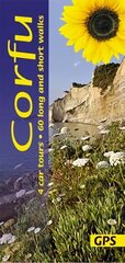 Corfu Sunflower Guide: 60 long and short walks with detailed maps and GPS; 4 car tours with pull-out map 8th Revised edition цена и информация | Путеводители, путешествия | kaup24.ee