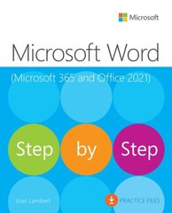 Microsoft Word Step by Step (Office 2021 and Microsoft 365) hind ja info | Majandusalased raamatud | kaup24.ee