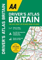 Drivers' Atlas Britain цена и информация | Путеводители, путешествия | kaup24.ee