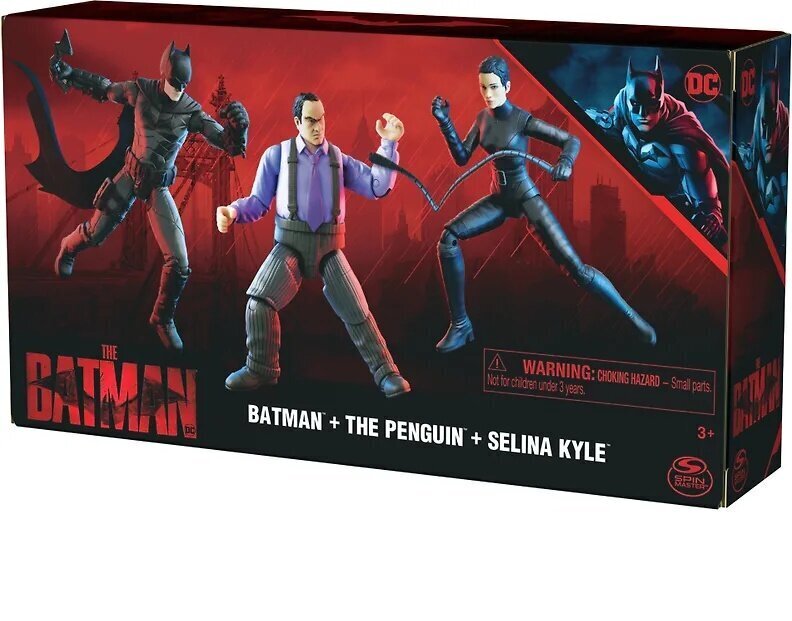 Figuuride komplekt Dc Batman Movie, 3 tk hind ja info | Poiste mänguasjad | kaup24.ee