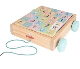 Tähestiku klotsikäru Moomin цена и информация | Игрушки для малышей | kaup24.ee