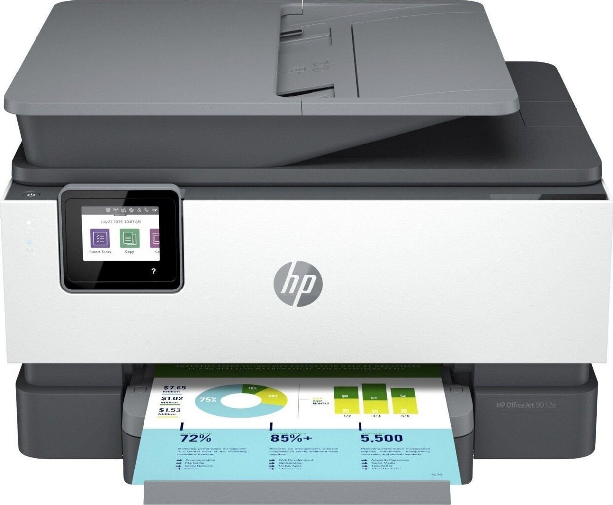 HP tindiprinter Officejet Pro 9012e HP+ All-in-One цена и информация | Printerid | kaup24.ee
