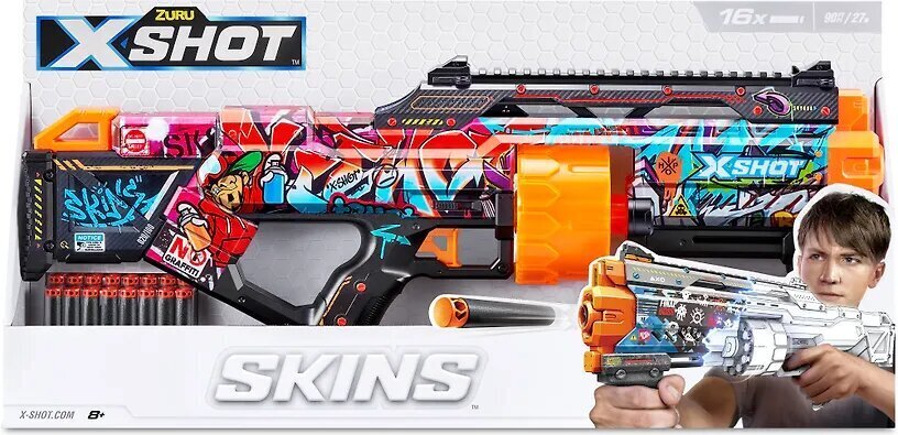 Relv X-Shot Skins Last Stand hind ja info | Poiste mänguasjad | kaup24.ee