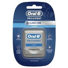 Зубная нить Oral-B Pro-Expert Clinic Line, 25 м цена и информация | Для ухода за зубами | kaup24.ee