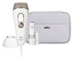 Braun epilaator Silk-expert Pro Silk expert Pro 5 PL5159 Intense pulsed light (IPL fotopeilaator) kuldne, valge цена и информация | Epilaatorid, raseerijad | kaup24.ee