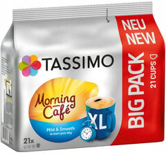 Кофейные капсулы Jacobs Tassimo Morning Cafe Mild&Smooth, 21 шт. цена и информация | Кофе, какао | kaup24.ee