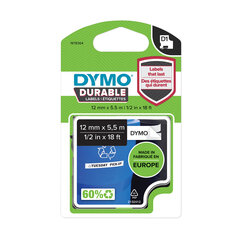 DYMO D1 Durable Tape 12mm x 3m   black on red (1978364) - цена и информация | Аксессуары для принтера | kaup24.ee