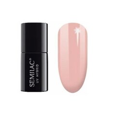 Semilac 814 стойкий гибридный гель лак для ногтей Extend Pastel Peach 7 мл ( 5 in 1 ) цена и информация | Лаки для ногтей, укрепители для ногтей | kaup24.ee