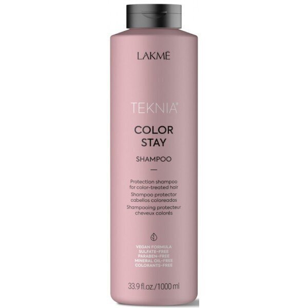 Šampoon Lakmé Teknia Hair Care Color Stay, 1000 ml hind ja info | Šampoonid | kaup24.ee