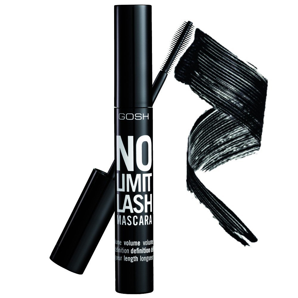 Ripsmeliim Gosh No Limit Lash Mascara 10 ml hind ja info | Ripsmetušid, lauvärvid, silmapliiatsid, seerumid | kaup24.ee