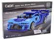 Race Car Blue R/C 325 osad, CaDA hind ja info | Poiste mänguasjad | kaup24.ee