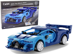 Race Car Blue R/C 325 osad, CaDA hind ja info | Poiste mänguasjad | kaup24.ee