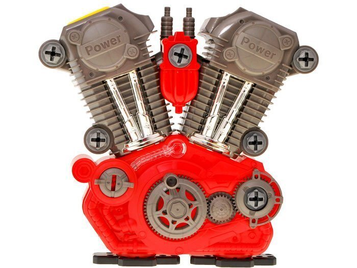Noore mehaaniku mootori remondikomplekt - valgus- ja heliefektid hind ja info | Poiste mänguasjad | kaup24.ee