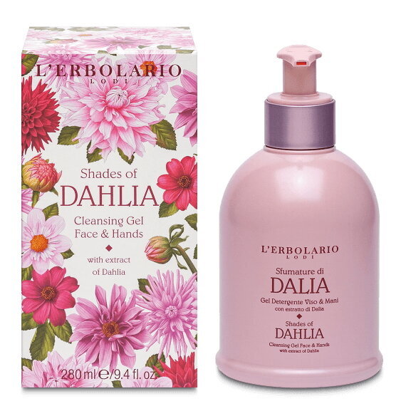 Puhastav näo- ja kätegeel L'Erbolario Shades of Dahlia 280 ml hind ja info | Seebid | kaup24.ee