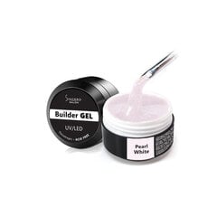 Ehitusgeel küüntele SINCERO SALON, Pearl white, 15 ml hind ja info | Sincero Salon Kosmeetika, parfüümid | kaup24.ee