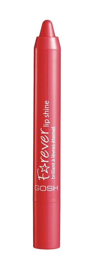 Huulepulk-pliiats Gosh Forever Lip Shine 1,5 g, 009 My Valentine hind ja info | Huulepulgad, -läiked, -palsamid, vaseliin | kaup24.ee