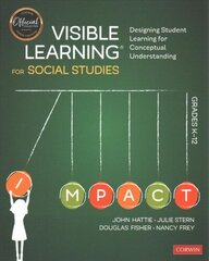 Visible Learning for Social Studies, Grades K-12: Designing Student Learning for Conceptual Understanding цена и информация | Книги по социальным наукам | kaup24.ee