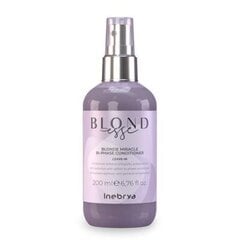 Kahefaasiline Palsam Inebrya Blondesse (200 ml) цена и информация | Бальзамы, кондиционеры | kaup24.ee