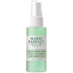 Näosprei rohelise tee, aaloe ja kurgiga Mario Badescu, 59ml hind ja info | Näopuhastusvahendid | kaup24.ee