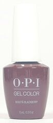 Küünelakk Bogota Black Blackberry Opi Lilla (15 ml) hind ja info | Küünelakid, küünetugevdajad | kaup24.ee