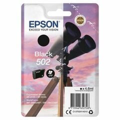 Картридж с оригинальными чернилами Epson Twin 502 Чёрный цена и информация | Картриджи для струйных принтеров | kaup24.ee