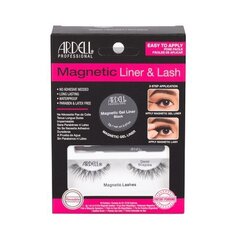 Ardell Magnetic Liner & Lash Demi Wispies - Gift set for false eyelashes 1.0ks Black цена и информация | Накладные ресницы, керлеры | kaup24.ee