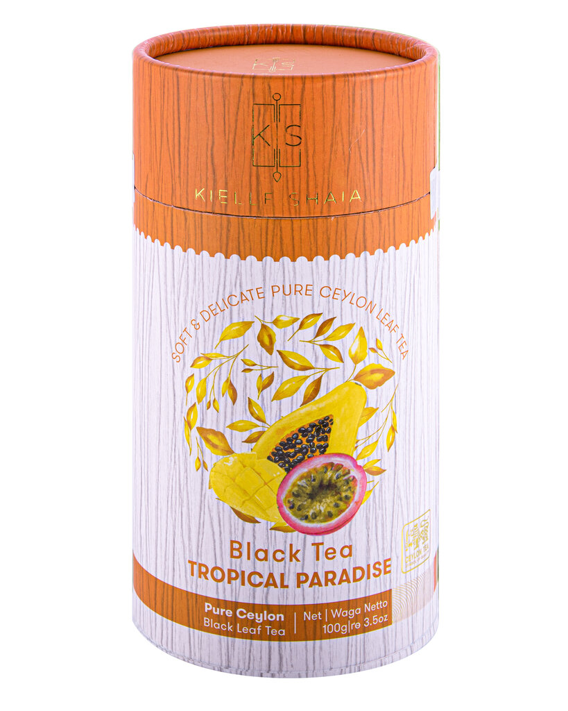 Must tee Kielle Shaia Tropical Paradise, 100g hind ja info | Tee | kaup24.ee