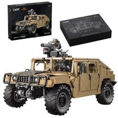 Konstruktor Cada C61036W Humvee 1:8 3935 el hind ja info | Klotsid ja konstruktorid | kaup24.ee