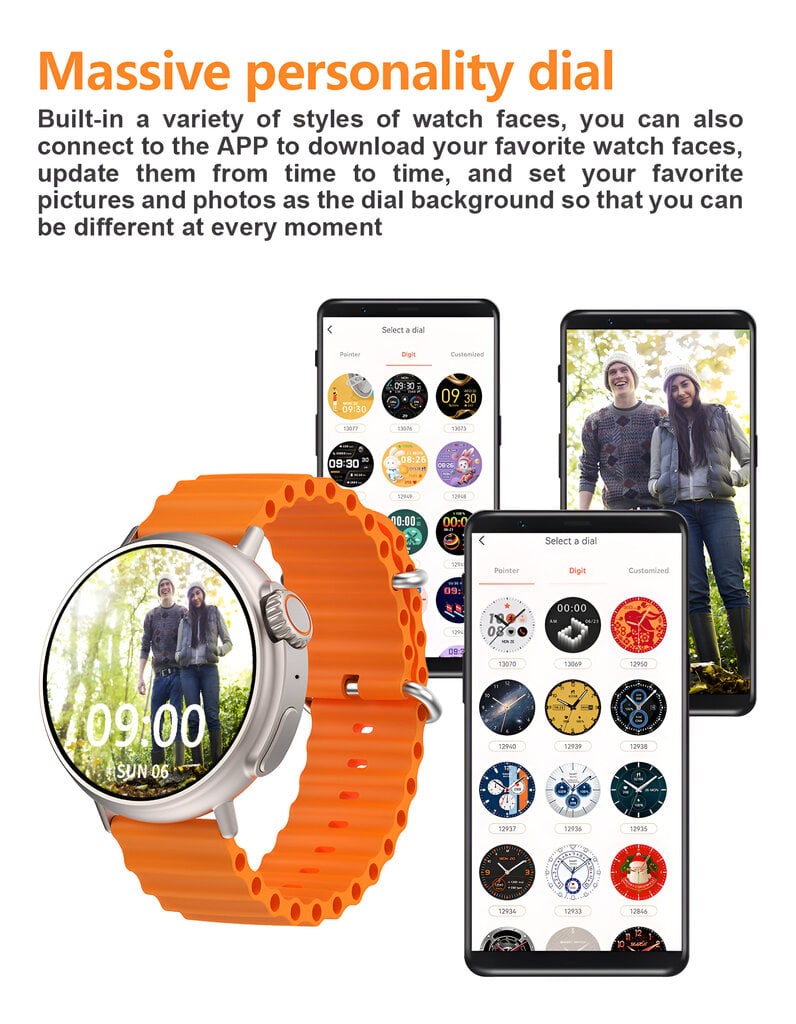 Nutikell; Smartwatch LIVMAN GT88 hind ja info | Nutikellad (smartwatch) | kaup24.ee