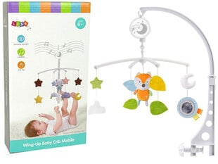Детская кроватка-карусель с плюшевым животным цена и информация | Игрушки для малышей | kaup24.ee