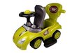 Push-pull auto, kollane hind ja info | Imikute mänguasjad | kaup24.ee