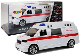 Машина скорой помощи с мигалками и сиреной цена и информация | Игрушки для мальчиков | kaup24.ee