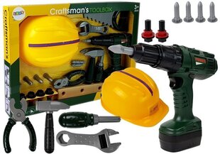Детский набор строительных инструментов, 15 предметов цена и информация | Игрушки для мальчиков | kaup24.ee