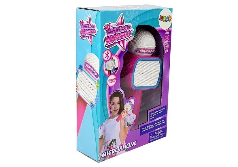 Bluetooth kõlariga lastemikrofon, roosa hind ja info | Arendavad mänguasjad | kaup24.ee