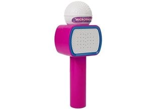 Детский микрофон с беспроводной караоке колонкой Bluetooth (розовый) цена и информация | Развивающие игрушки | kaup24.ee